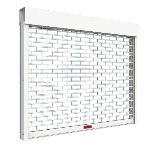 Rideau blindé posé sur une bijouterie place Kléber - DRM Strasbourg