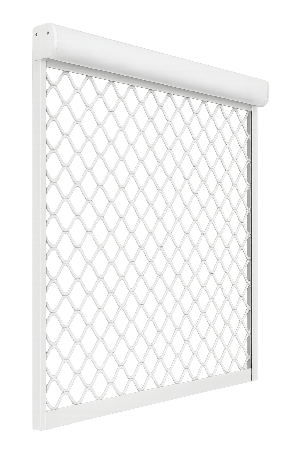 Grille articulée sécurisant une pharmacie de Cronenbourg - Intervention DRM Strasbourg